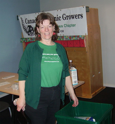 Cathy at Canadian Organic Growers